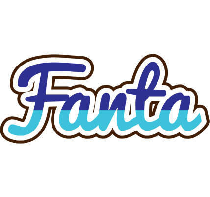 Fanta raining logo