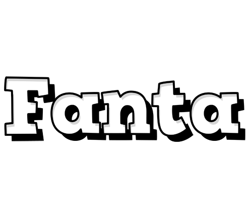 Fanta snowing logo