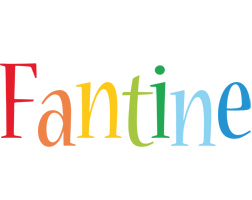 Fantine birthday logo