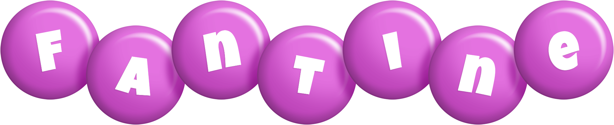 Fantine candy-purple logo