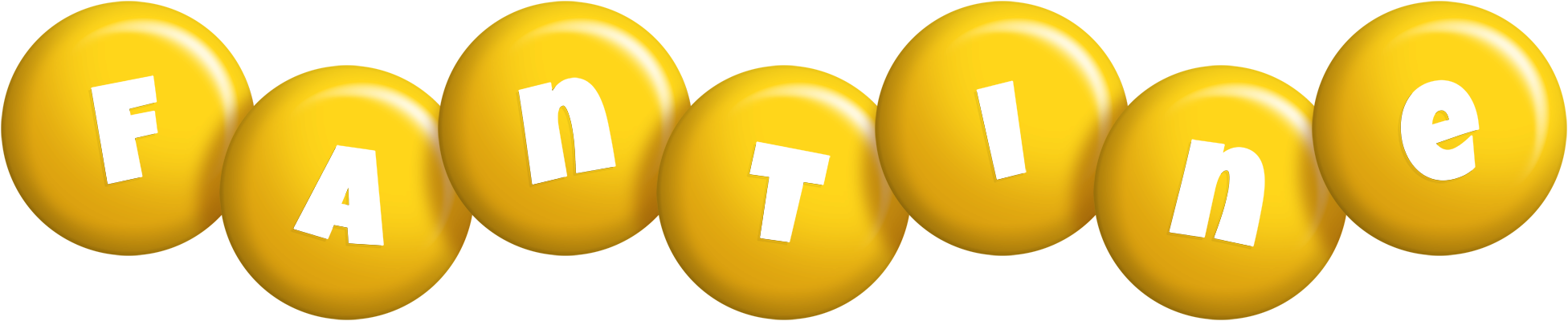 Fantine candy-yellow logo