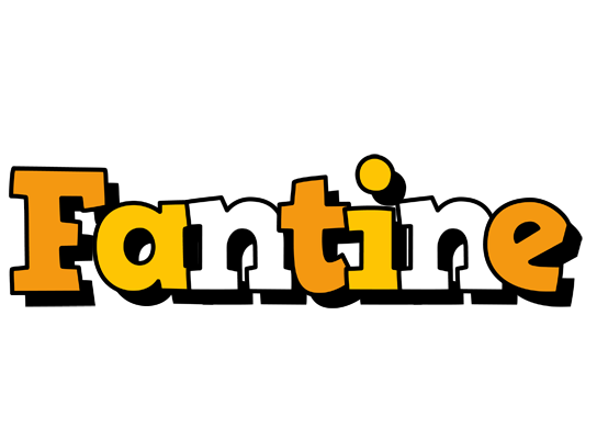 Fantine cartoon logo