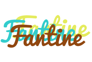 Fantine cupcake logo