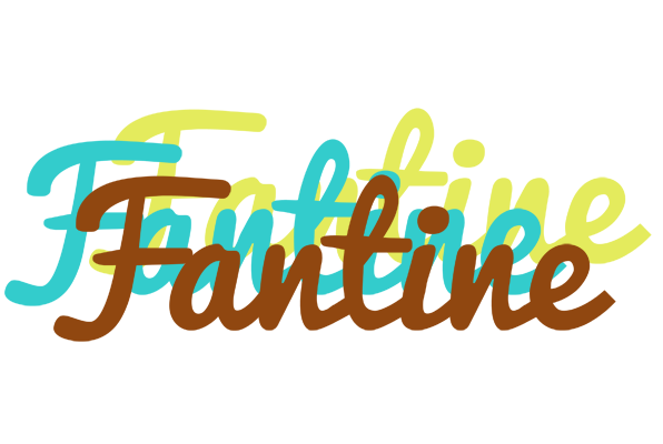 Fantine cupcake logo