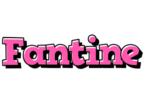 Fantine girlish logo