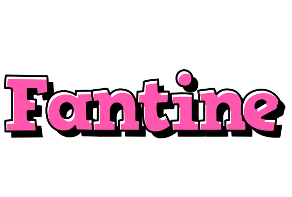 Fantine girlish logo