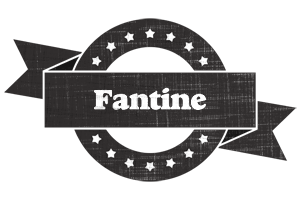 Fantine grunge logo