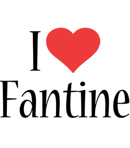 Fantine i-love logo
