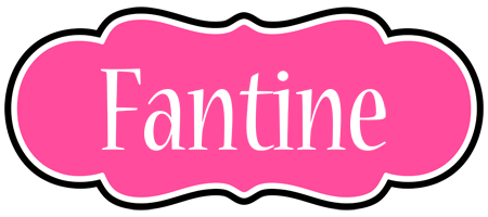 Fantine invitation logo