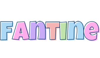 Fantine pastel logo