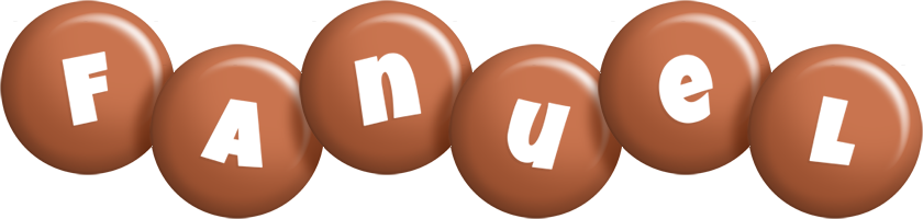 Fanuel candy-brown logo