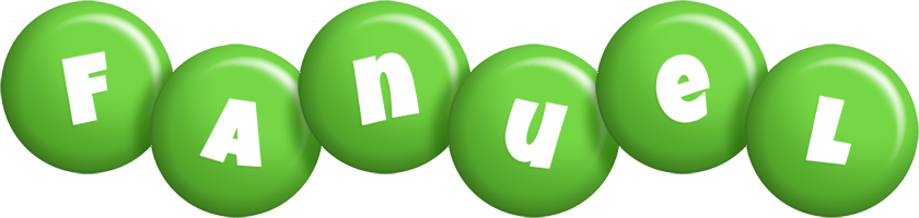 Fanuel candy-green logo