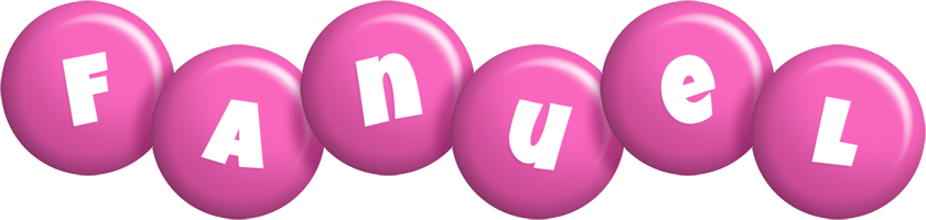 Fanuel candy-pink logo