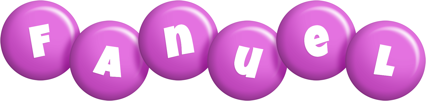 Fanuel candy-purple logo