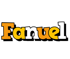 Fanuel cartoon logo