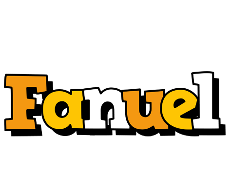 Fanuel cartoon logo