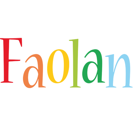 Faolan birthday logo