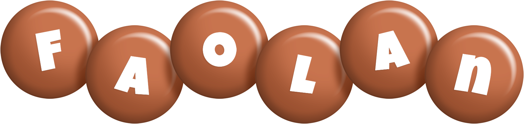Faolan candy-brown logo