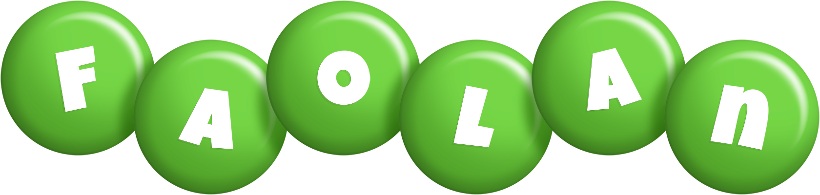 Faolan candy-green logo