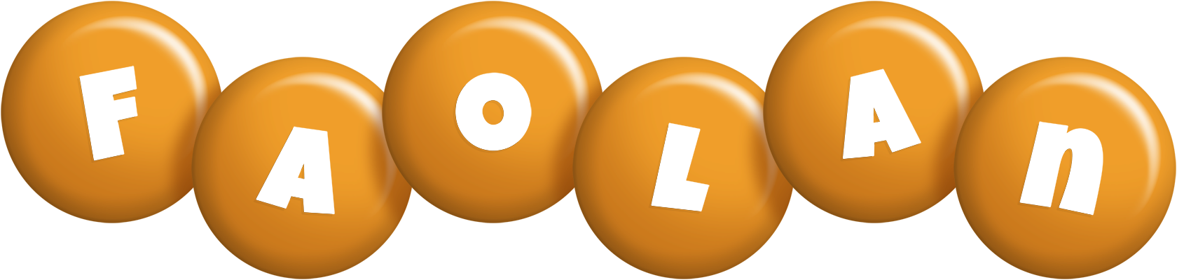 Faolan candy-orange logo