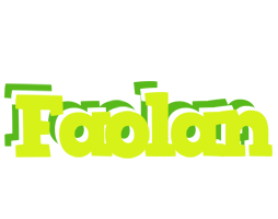 Faolan citrus logo