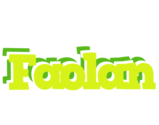 Faolan citrus logo