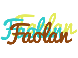 Faolan cupcake logo