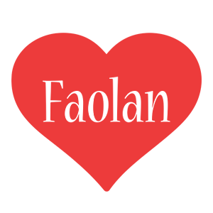 Faolan love logo