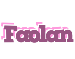 Faolan relaxing logo