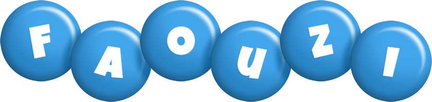 Faouzi candy-blue logo