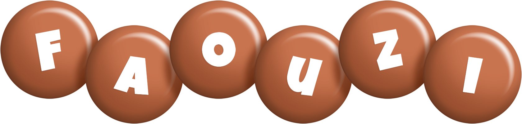 Faouzi candy-brown logo