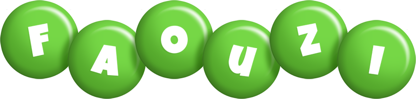 Faouzi candy-green logo