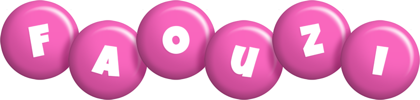 Faouzi candy-pink logo