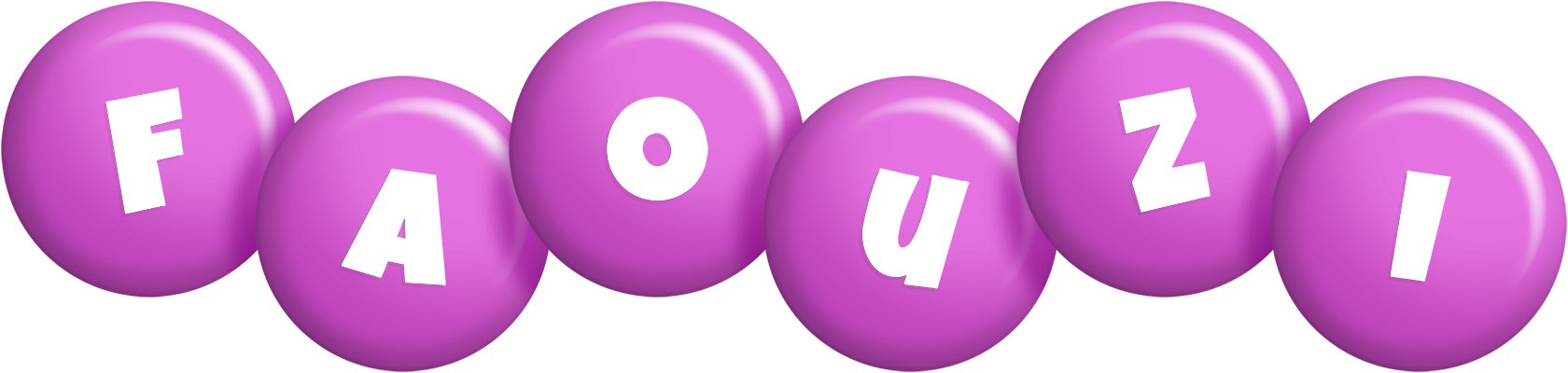 Faouzi candy-purple logo