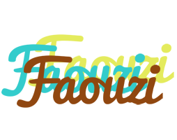 Faouzi cupcake logo