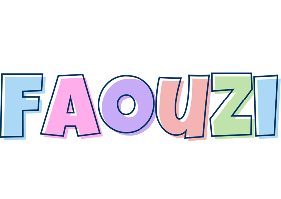 Faouzi pastel logo