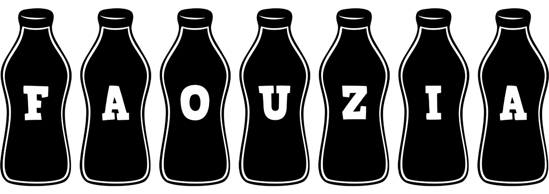 Faouzia bottle logo