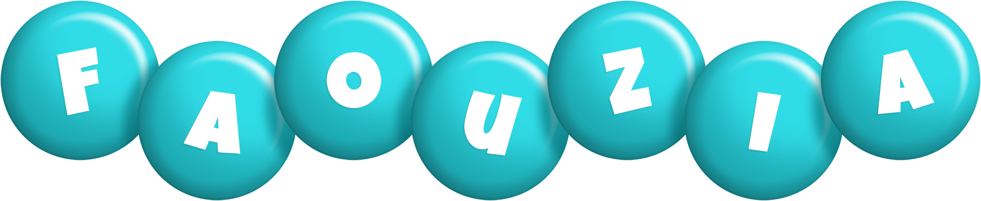 Faouzia candy-azur logo