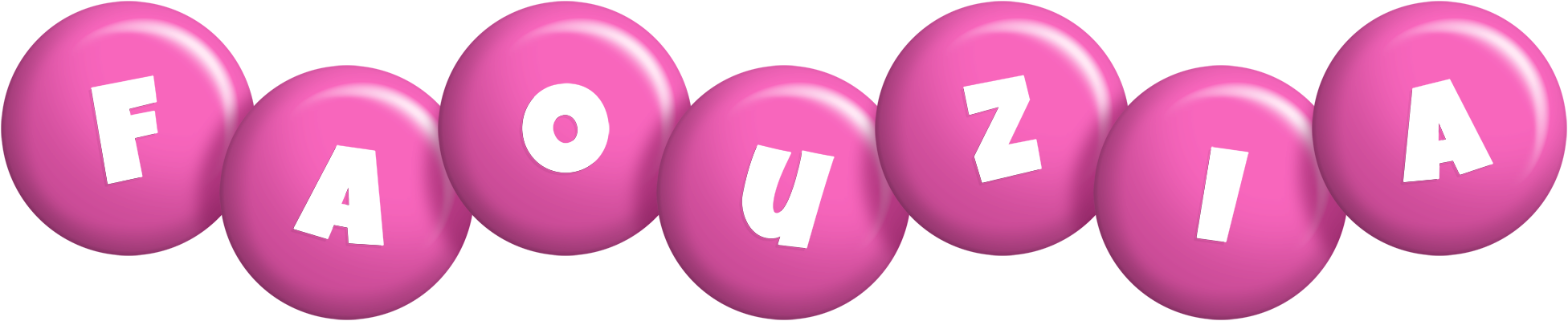 Faouzia candy-pink logo