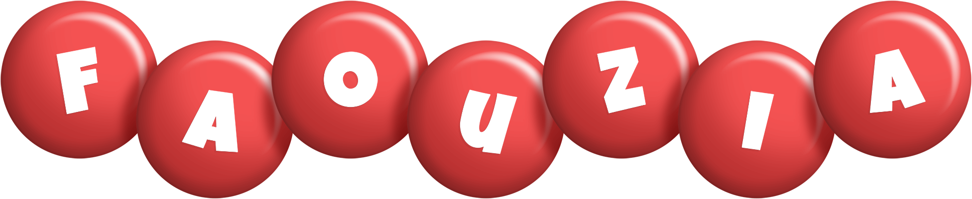 Faouzia candy-red logo