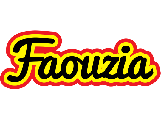 Faouzia flaming logo