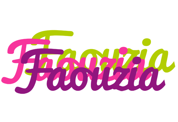 Faouzia flowers logo