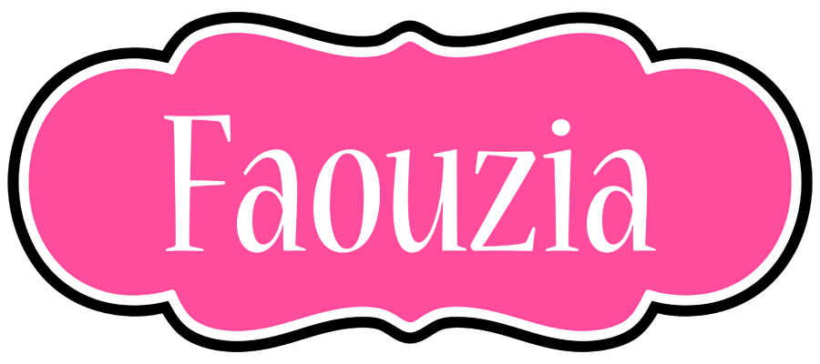 Faouzia invitation logo
