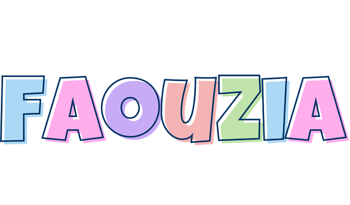 Faouzia pastel logo