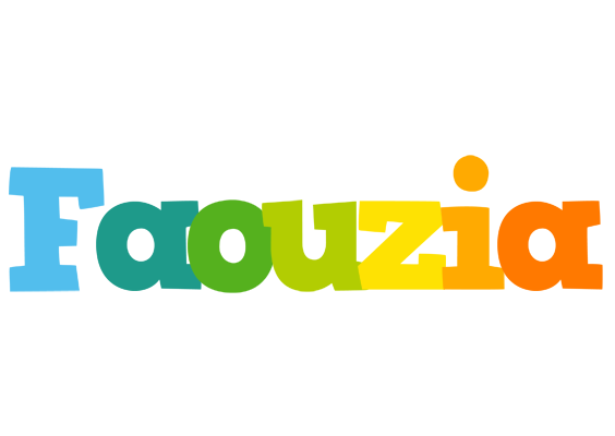Faouzia rainbows logo