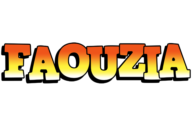 Faouzia sunset logo