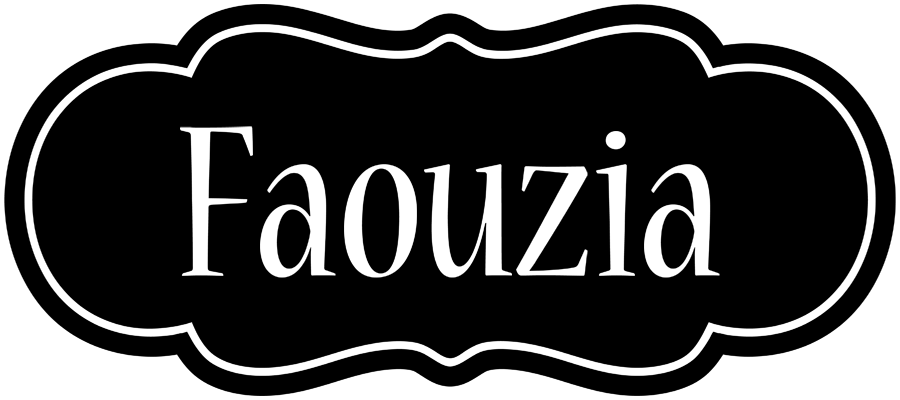 Faouzia welcome logo