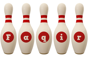 Faqir bowling-pin logo