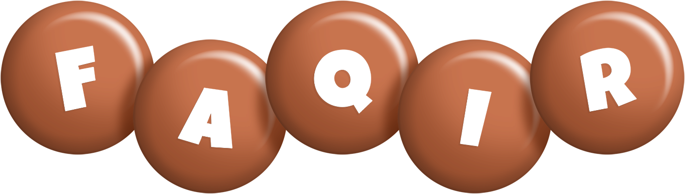 Faqir candy-brown logo