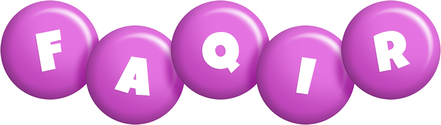 Faqir candy-purple logo
